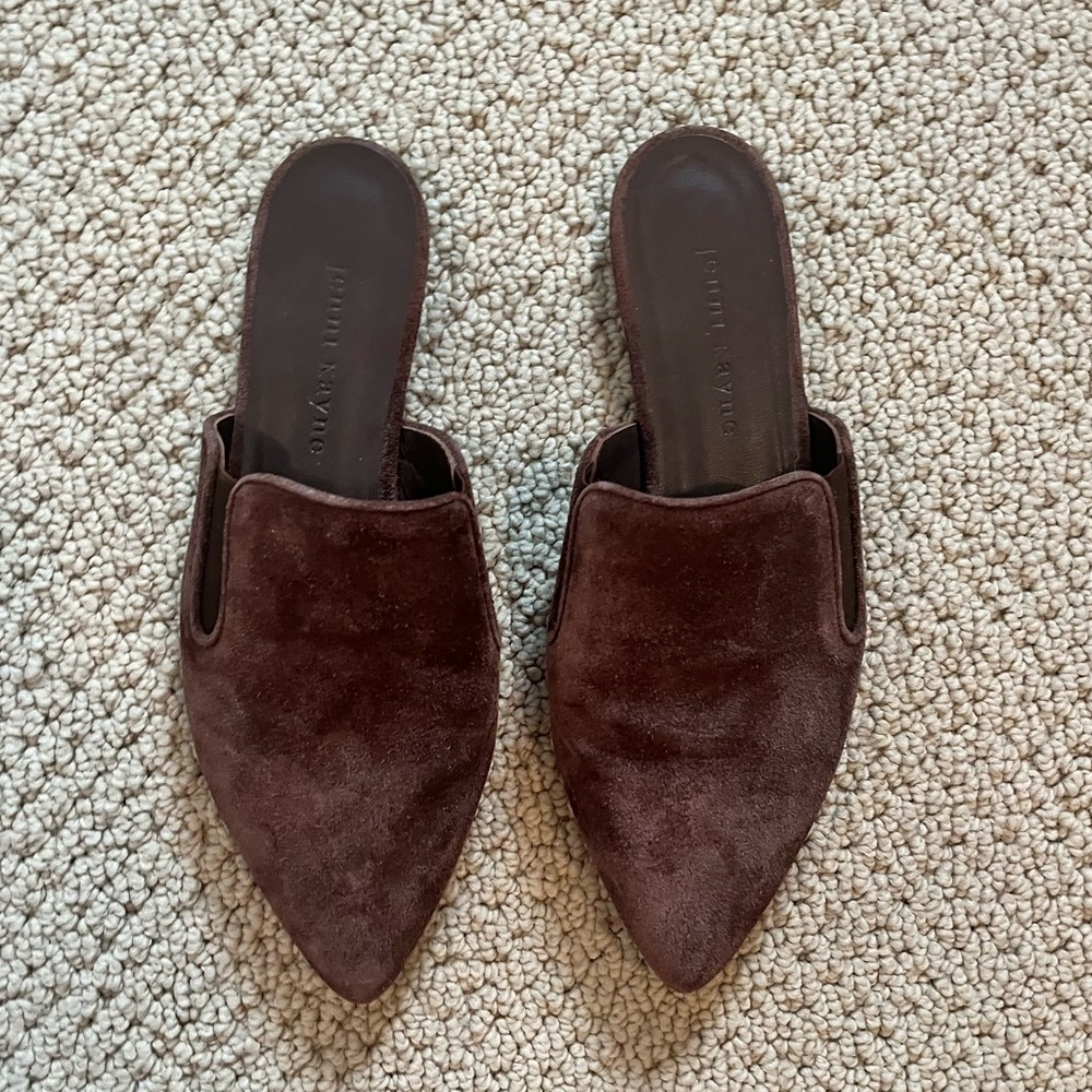 Jenni Kayne Espresso Mule, size 37